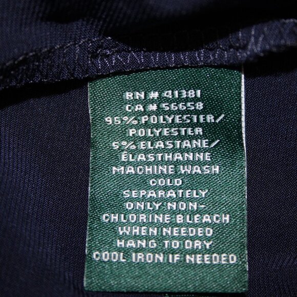 Lauren Ralph Lauren Dress NEW $164 Sz 20W Navy Multi Floral Spring Poly Dress - Picture 13 of 16